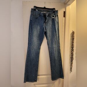 Women's blue jeans size 8 LONG
